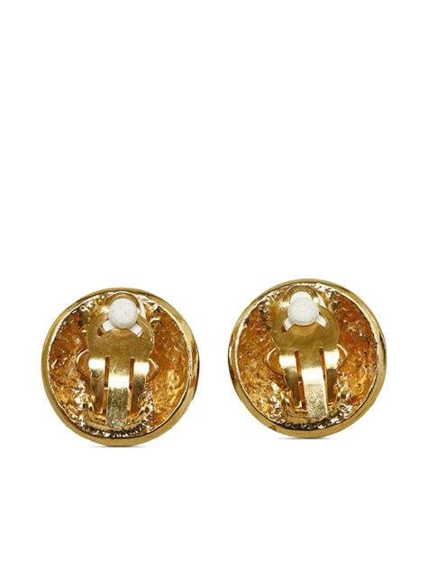 why does chanel make clip on earrings|pre owned chanel earrings.